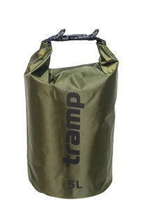 Гермомішок Tramp PVC Diamond Rip-Stop 5 UTRA-110 Оливковий UTRA-110-orange фото