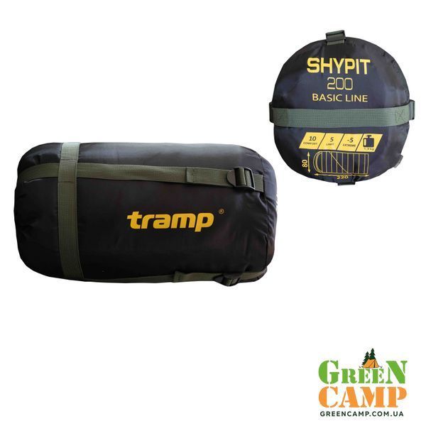 Спальний мішок Tramp Shypit 200 ковдра з капюш лівий olive 220/80 UTRS-059R-L UTRS-059R-R фото