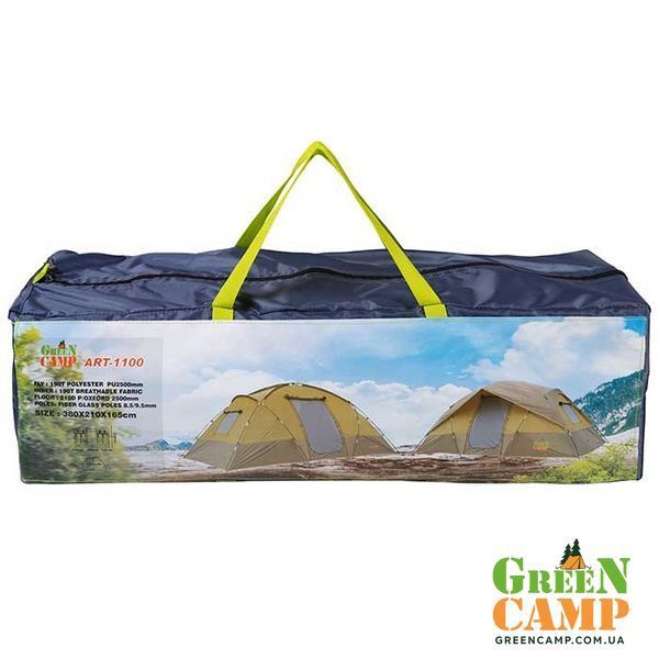 Намет 4-місний GreenCamp 1100 GC1100 фото