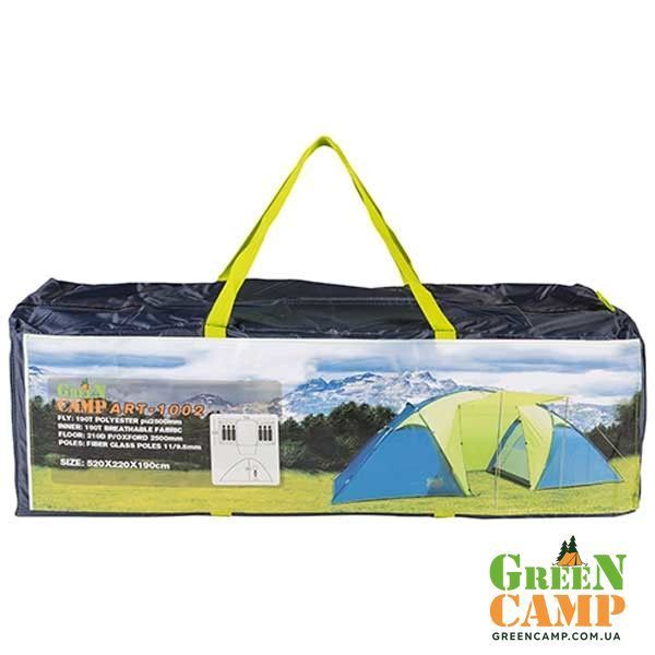 Намет 6-ти місний GreenCamp 1002 GC1002 фото