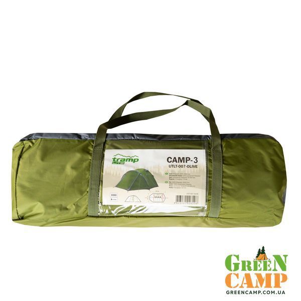 Намет Tramp Lite Camp 3 olive UTLT-007 UTLT-007-olive фото