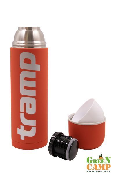 Термос TRAMP Soft Touch 1 л UTRC-109 Помаранчевий UTRC-109-khaki фото