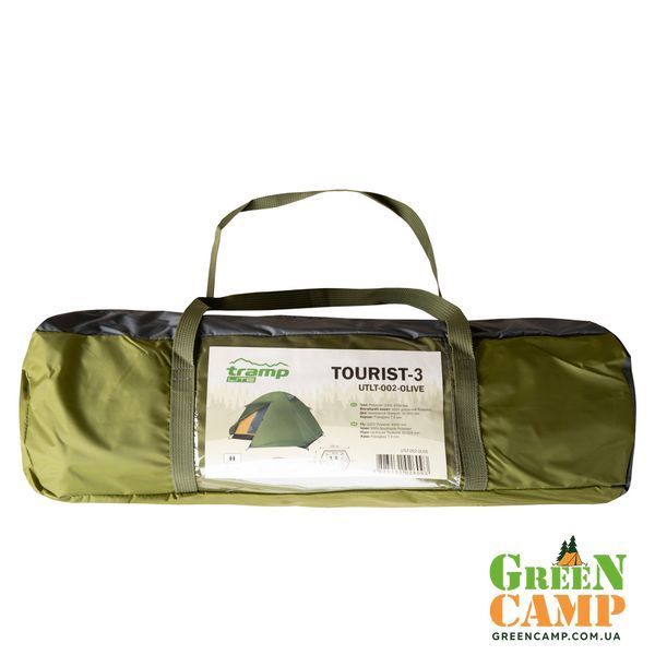Намет Tramp Lite Tourist 3 olive UTLT-002 UTLT-002-olive фото
