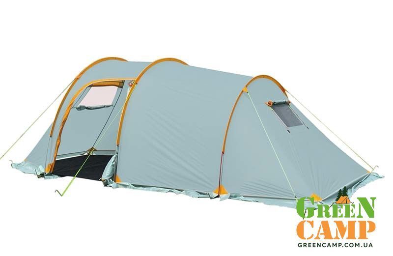 Палатка 3-местная Mimir 1017, светло-серая MM1017G фото
