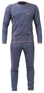 Термобілизна чоловіча Tramp Microfleece комплект (футболка+штани) grey UTRUM-020, UTRUM-020-grey-L UTRUM-020-grey-3XL фото