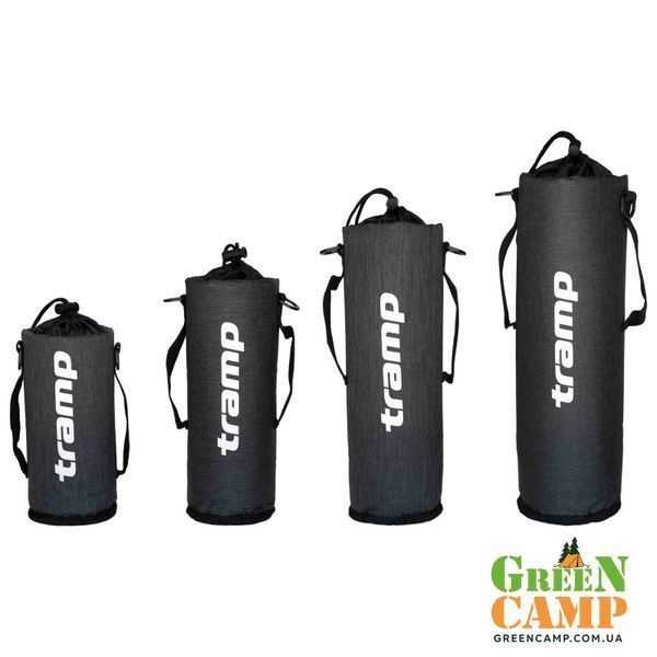 Термочохол для термоса Tramp Soft Touch 1,0 л Сірий TRA-293-olive-melange фото