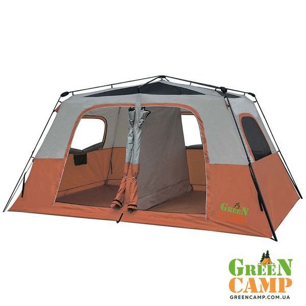 Намет 6-ти місний GreenCamp 1610, напівавтомат GC1610 фото
