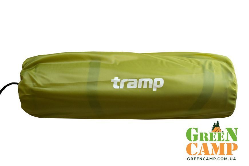 Килимок самонадувний Tramp COMFORT DOUBLE olive 185x130x5 UTRI-011 UTRI-011 фото