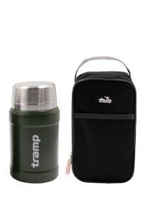Термос TRAMP з широким горлом 800 мл в чохлі UTRC-132 Оливковий UTRC-132-black фото